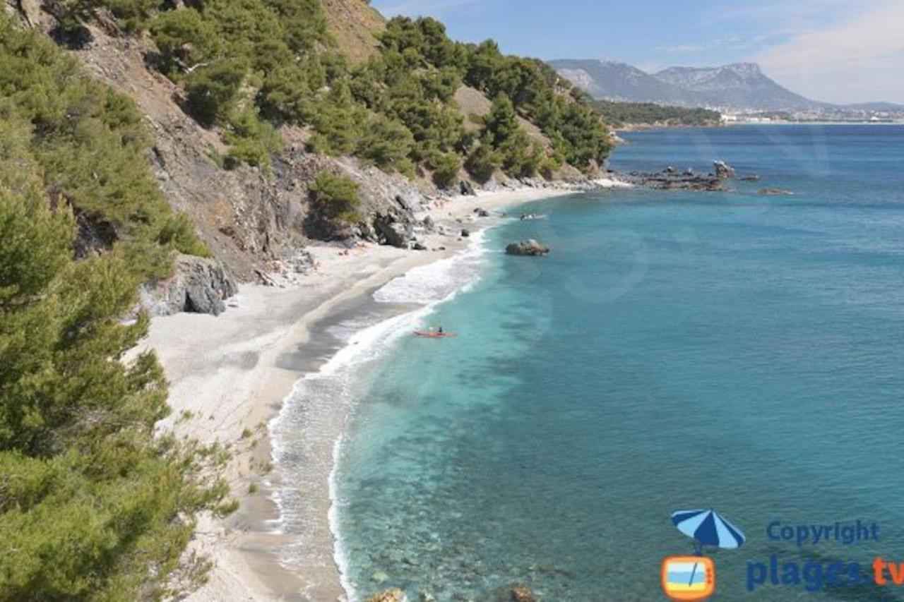 Loft Climatise "La Pinede", 50 M2, Tres Calme, 5 Mn A Pied Des Plages, Lit King Size ลาแซน-ซูร์-แมร์ ภายนอก รูปภาพ